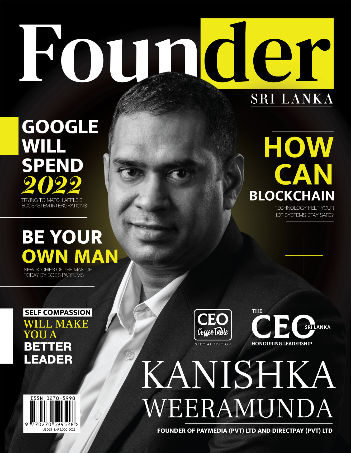 CEO Magazine – Founder Sri Lanka