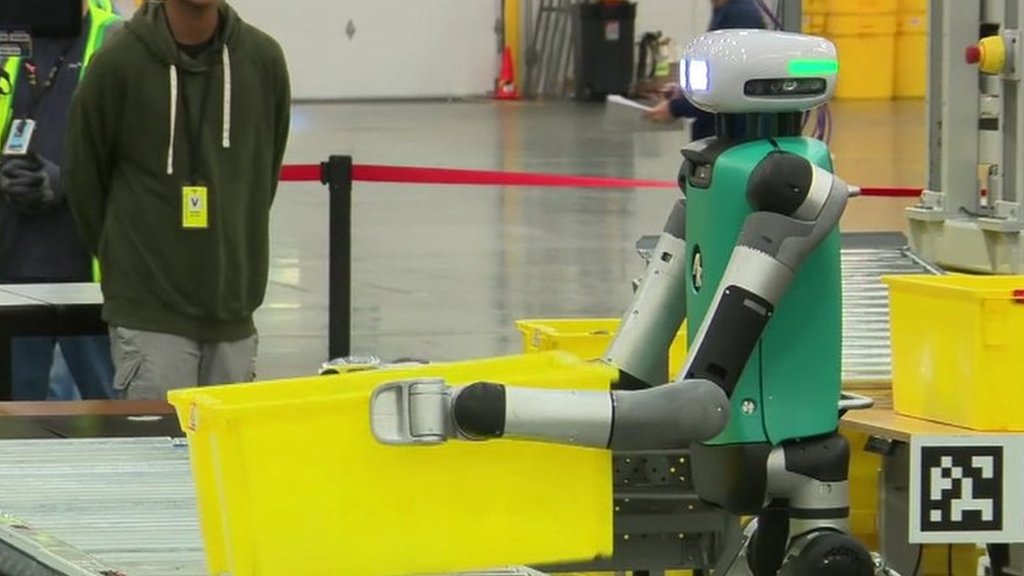 Amazon trials humanoid robots to ‘free up’ staff