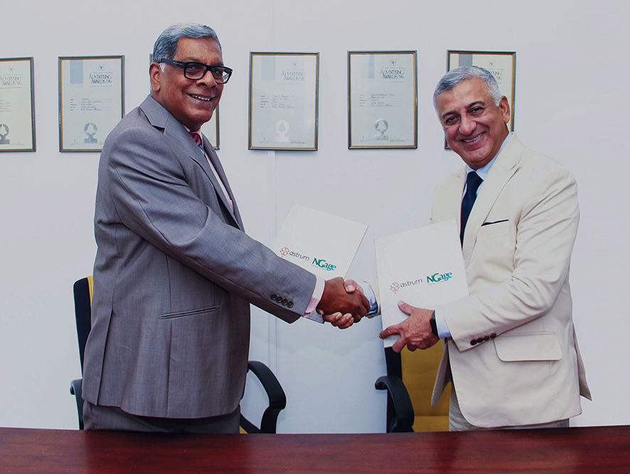 Astrum & NGage ink an exclusive Strategic Alliance   Partnership to help bridge India and Sri Lanka market connectivity